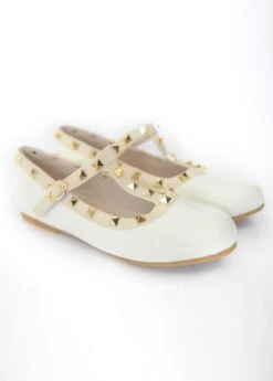 VICTORIA SHOE WHITE PATENT -Trish Scully 003