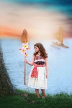 HAWAIIAN PRINCESS DRESS & NECKLACE SET -Trish Scully 118 1 83a1394b 2c0d 496b 8b8f bcc9505f899d