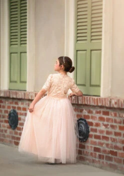 HARMONY GOWN PEACHY PINK -Trish Scully 12 3 9a627ddc ed96 4ac9 bd72 2ad9e47116c7