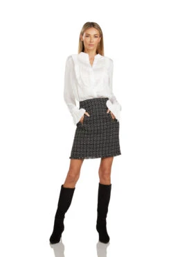 MAYA TUXEDO BLOUSE WINTER WHITE -Trish Scully 122 3 7b061711 c06f 4449 b788 f214d64a6be4