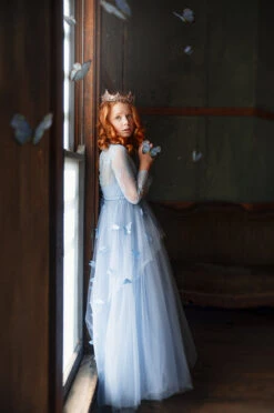 MARIPOSA GOWN BLUE -Trish Scully 127 7