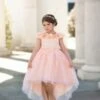BELLE GOWN PEACHY PINK