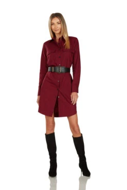 TINLEY BUTTON FRONT SHIRT DRESS -Trish Scully 138 3 a9640788 b491 482e 882d a6e617af906f