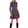 TRACY EMBROIDERED COLLAR TARTAN DRESS -Trish Scully 139 1 e212f147 92c6 43f1 a01e 38ad6c87e785