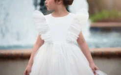 MILLY DRESS WHITE -Trish Scully 177 2