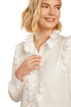 CASSANDRA BLOUSE WINTER WHITE 12 CASSANDRA BLOUSE WINTER WHITE -Trish Scully 18 4 92058984 a7f1 4e49 a3e5 f6952635dff1