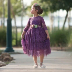 BELLA RAFAELA DRESS & BELT SET HYACINTH -Trish Scully 1 53451e4c 0187 422a aa65 4cd1d3ae93de