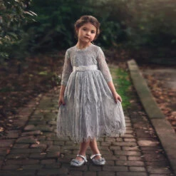 BELLA RAFAELA DRESS & BELT SET SILVER -Trish Scully 1 d3e2cfa9 5fca 475a ba8b 2d423640d7dd