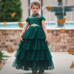 ARIANA GOWN & BELT SET EMERALD -Trish Scully 1 d8785b97 f115 44c1 854b ea7b5bcc3d56