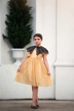 HENRIETTA JEWELED CAPE BLACK -Trish Scully 20