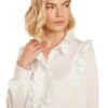 CASSANDRA BLOUSE WINTER WHITE -Trish Scully 208