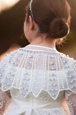 HENRIETTA JEWELED CAPE -Trish Scully 21