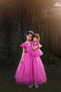 PINK PRINCESS DOLL DRESS -Trish Scully 225 3