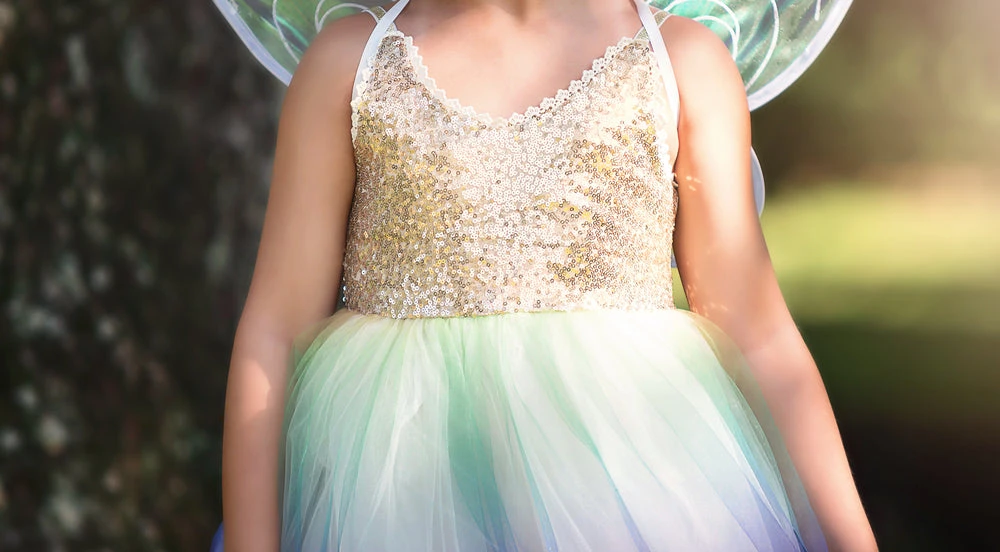 FAIRY DRESS, WINGS & WAND 3PC. SET 4 FAIRY DRESS, WINGS & WAND 3PC. SET - Image 2