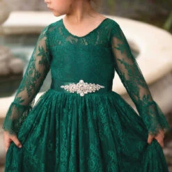 AINSLEY DRESS & BELT SET EMERALD -Trish Scully 2 2efc3fa0 bf18 4484 bf8d c3a83fc06d41