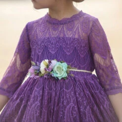 BELLA RAFAELA DRESS & BELT SET HYACINTH -Trish Scully 2 a8e084dc bc71 4b97 8acc d28cddbe88d3