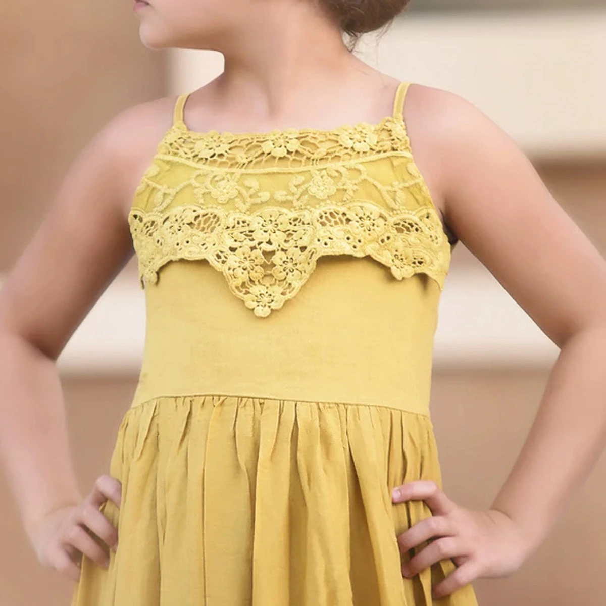 ALEXANDRA MAXI DRESS SUNFLOWER 6 ALEXANDRA MAXI DRESS SUNFLOWER - Image 4