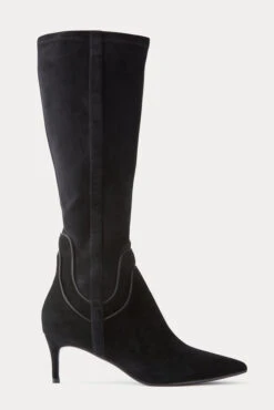 ELEANOR SUEDE BOOT BLACK -Trish Scully 3 9
