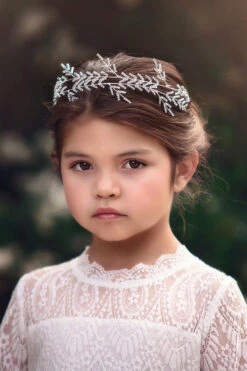 BELLA RAFAELA GOWN & BELT SET WHITE -Trish Scully 30