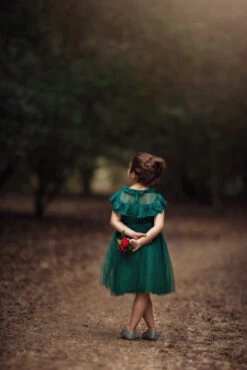 GIOVANNA DRESS EMERALD -Trish Scully 351 2