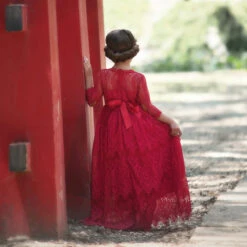 BELLA RAFAELA GOWN & BELT CRIMSON -Trish Scully 3 20682666 84ed 4478 9a0c 2cd6635e69f3