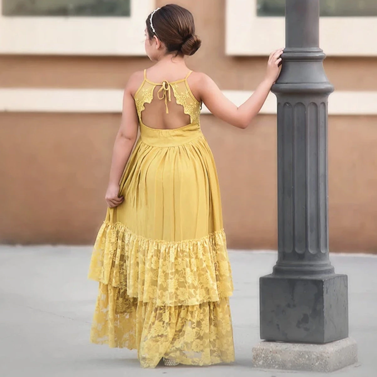 ALEXANDRA MAXI DRESS SUNFLOWER 7 ALEXANDRA MAXI DRESS SUNFLOWER - Image 5