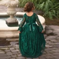 AINSLEY DRESS & BELT SET EMERALD -Trish Scully 3 6381f4b8 861d 45ca 8ae5 57044a981e4b