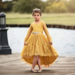 AINSLEY DRESS & BELT SET SUNFLOWER -Trish Scully 3 776921d4 ebe2 40e2 bc44 3f8ec7fb1093