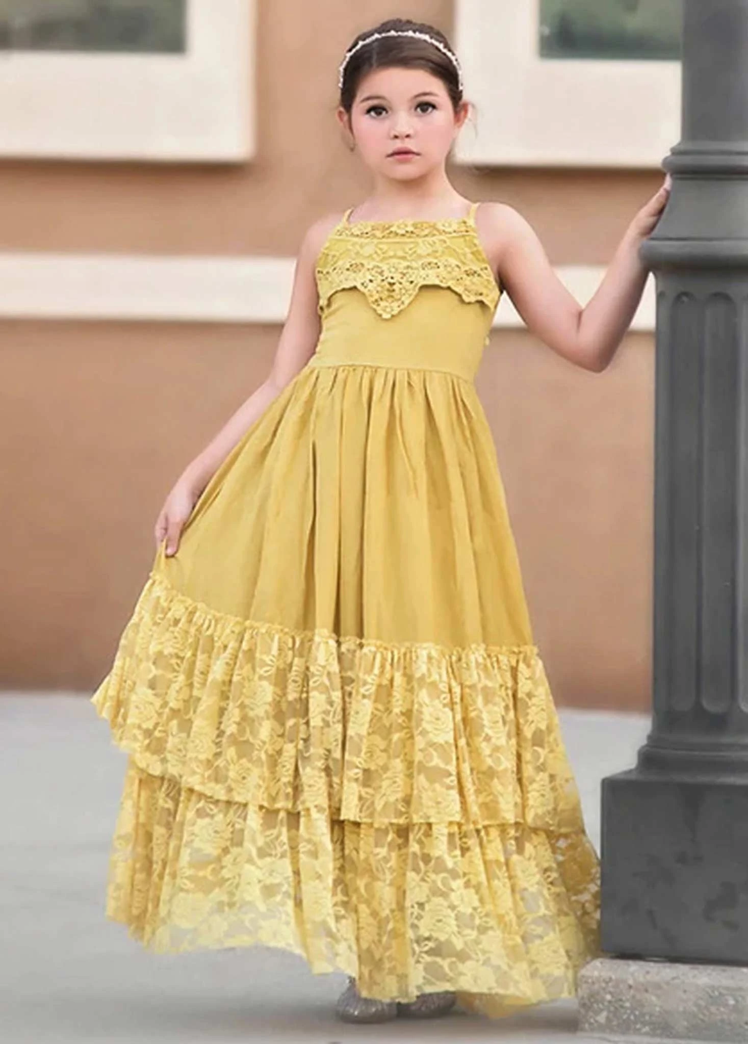 ALEXANDRA MAXI DRESS SUNFLOWER 3 ALEXANDRA MAXI DRESS SUNFLOWER