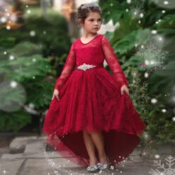 AINSLEY DRESS & BELT SET CRIMSON -Trish Scully 4 5530e049 db47 4076 a04f e7baac3c7506