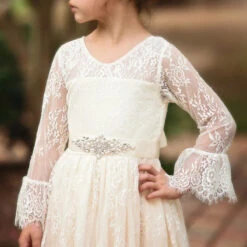 AINSLEY DRESS & BELT SET IVORY -Trish Scully 4 ddf231cd bfbf 43fa 8dc5 6ef703dd9ff3