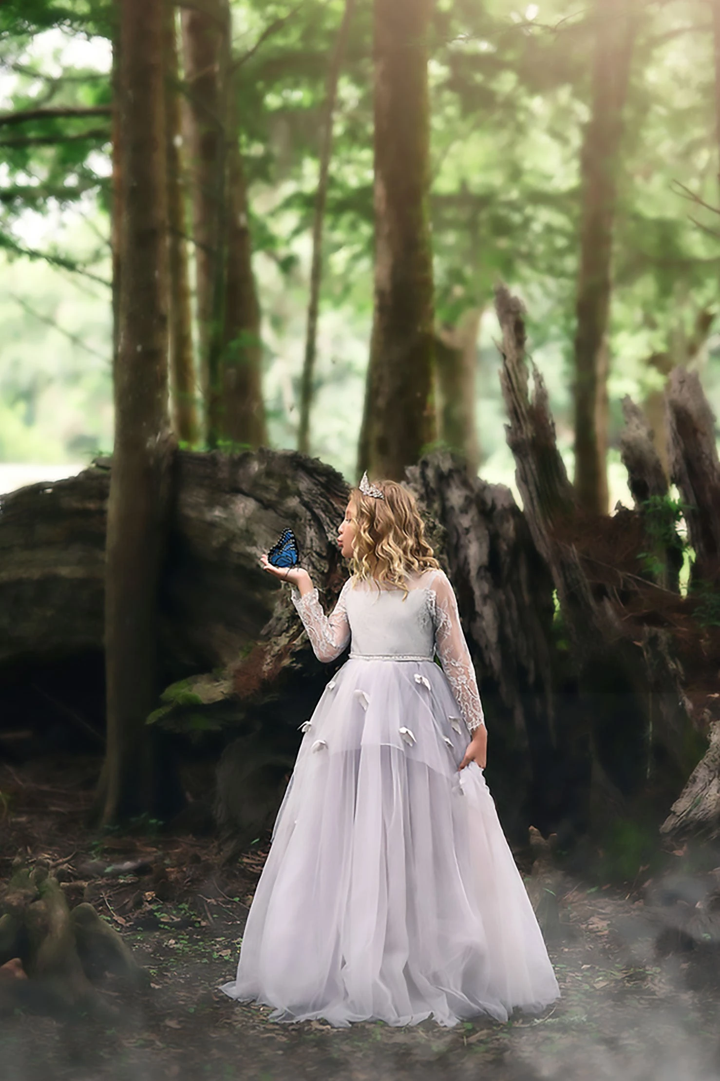 MARIPOSA GOWN SILVER 3 MARIPOSA GOWN SILVER