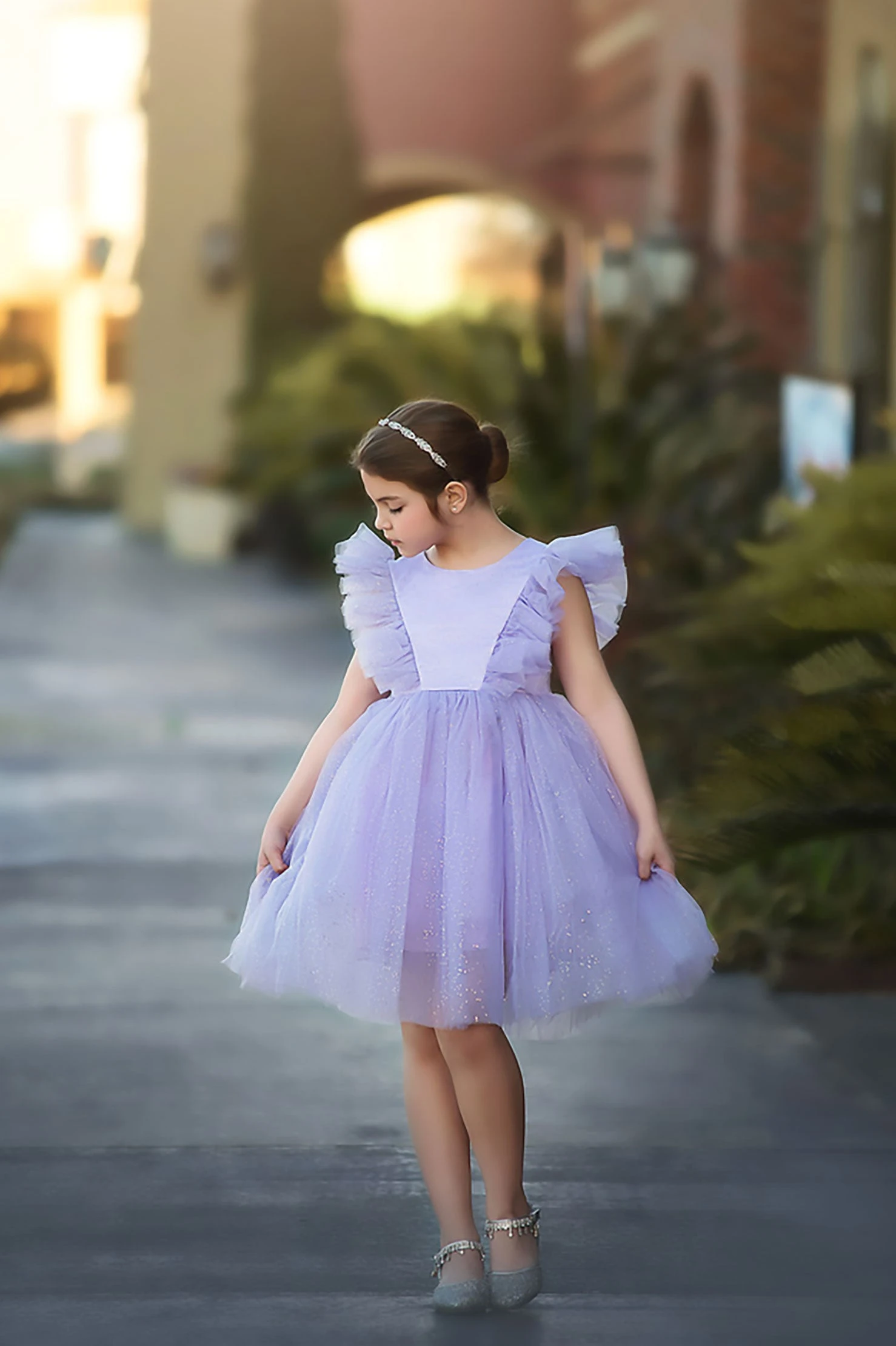 MILLY DRESS SPARKLE LAVENDER 3 MILLY DRESS SPARKLE LAVENDER