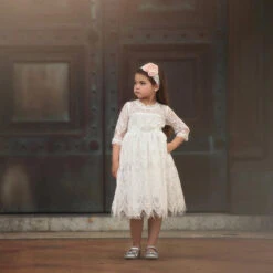 BELLA RAFAELA DRESS & BELT SET- ANTIQUE WHITE -Trish Scully 5 2768b6df 68a5 4863 812e 72aade89f2ba