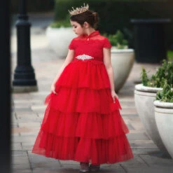 ARIANA GOWN & BELT SET CRIMSON -Trish Scully 5 a9de7877 6c94 465e 8815 d6ebfd5a3f78