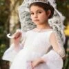 PIPER LACE PARASOL WHITE -Trish Scully 626