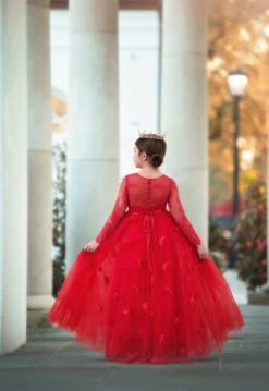 MARIPOSA GOWN CRIMSON -Trish Scully 64 2