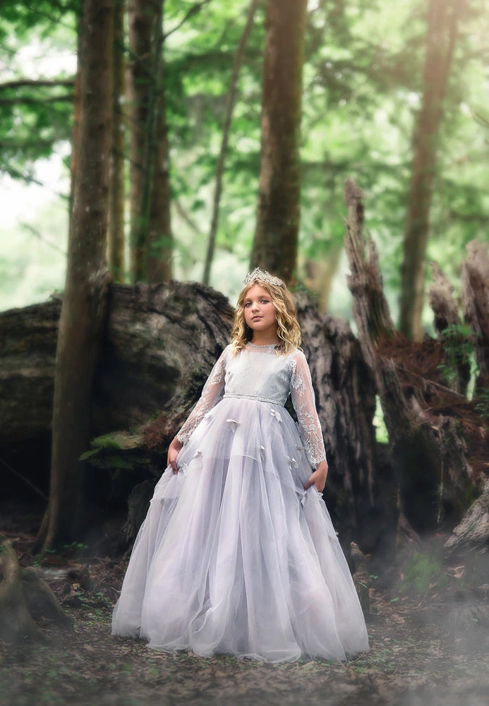 MARIPOSA GOWN SILVER 6 MARIPOSA GOWN SILVER - Image 4