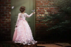 MARIPOSA GOWN PEACHY PINK -Trish Scully 66 2