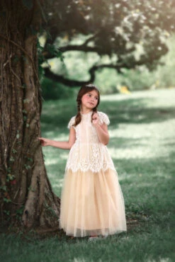 GWENDOLYN GOWN-WHITE/NATURAL 12 GWENDOLYN GOWN-WHITE/NATURAL -Trish Scully 8 5