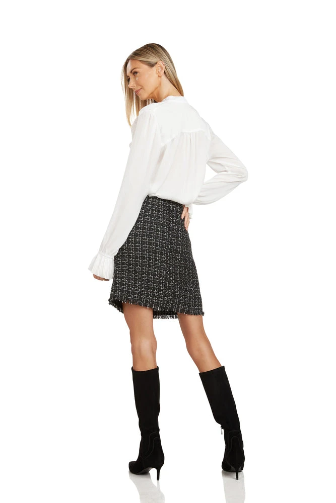 MAUDE BOUCLE PENCIL SKIRT 6 MAUDE BOUCLE PENCIL SKIRT - Image 4