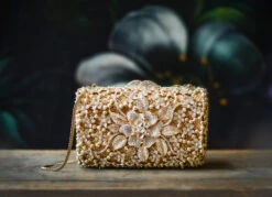 FLOR DE ORO JEWELED CLUTCH -Trish Scully 9 1 71f36371 9c41 4851 8f08 c6ccd7185062