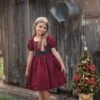ARIELLE DRESS CRIMSON BUFFALO CHECK -Trish Scully 96 c6ce6222 6d12 4934 9a56 d14cdcad5c2d