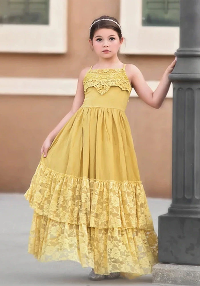 ALEXANDRA MAXI DRESS SUNFLOWER 4 ALEXANDRA MAXI DRESS SUNFLOWER - Image 2