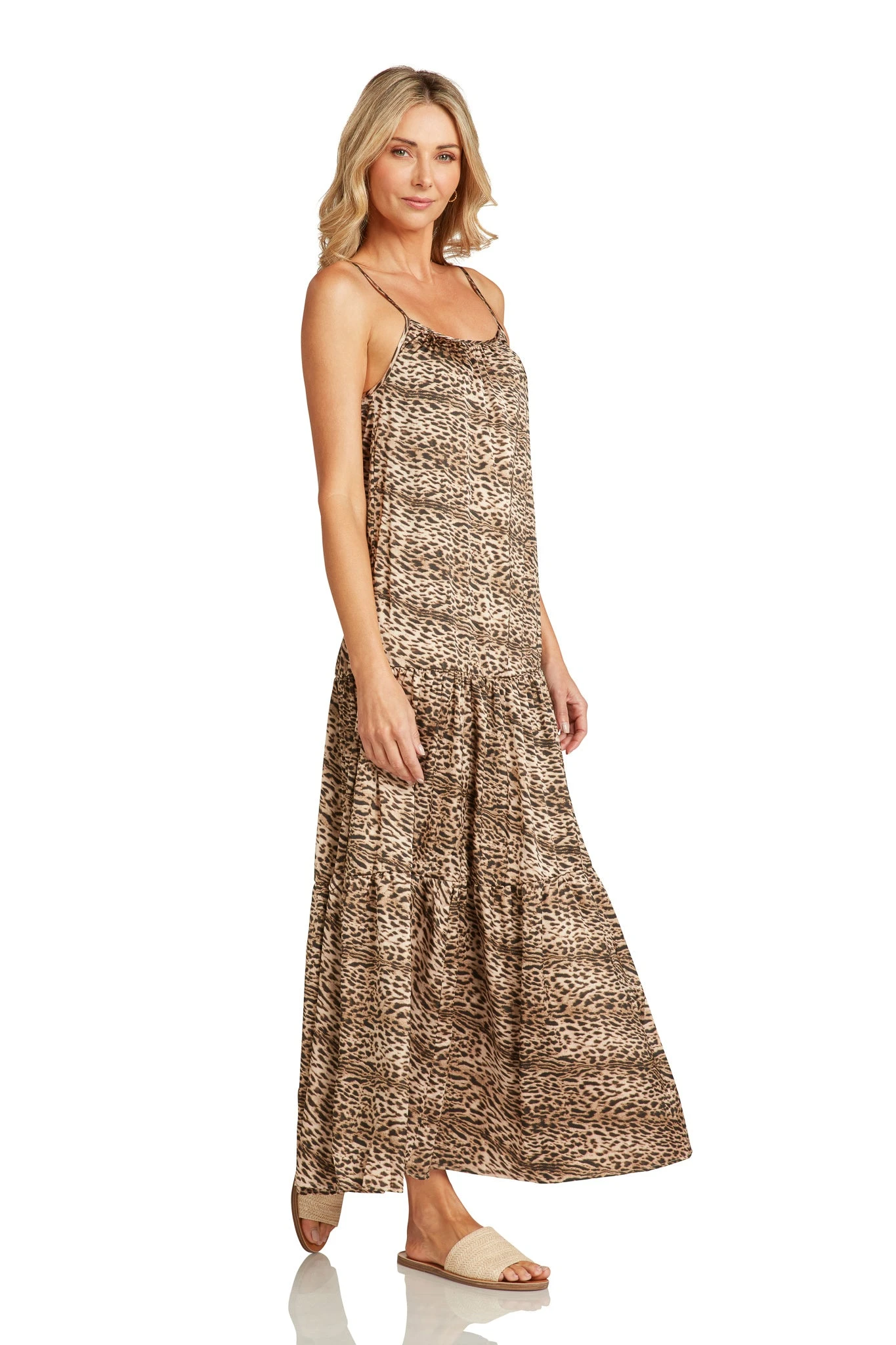 ALEXA MAXI DRESS LEOPARD 4 ALEXA MAXI DRESS LEOPARD - Image 2