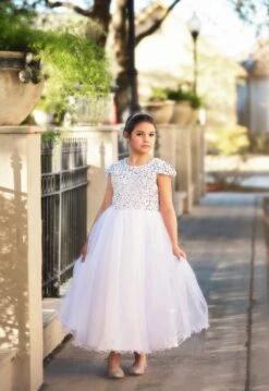 DELILAH DRESS WHITE -Trish Scully DELILAHWHT