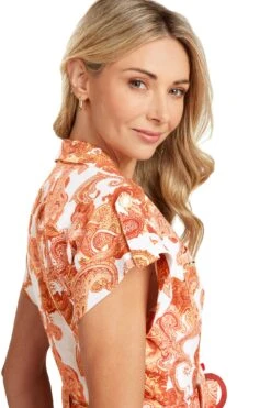 EVELYN DRESS PAISLEY -Trish Scully EvelynDress 0184 WEB