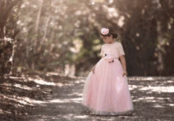 GRACIE GOWN & BELT SET PINK -Trish Scully ScreenShot2022 06 16at2.43.20PM