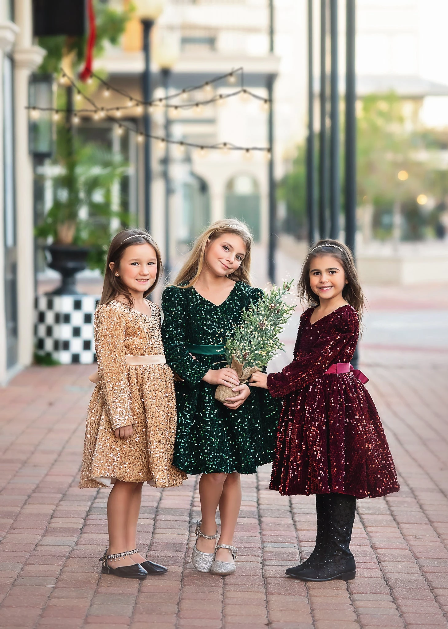 EMMA SEQUIN DRESS WINE 10 EMMA SEQUIN DRESS WINE - Image 8