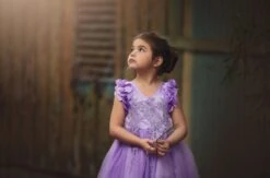 BIANCA DRESS LAVENDER -Trish Scully TSC65fb